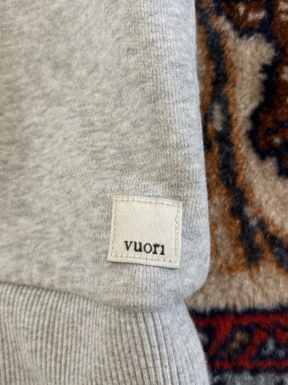 Vuori Restore Half Zip Hoodie - S - Picture 4 of 5